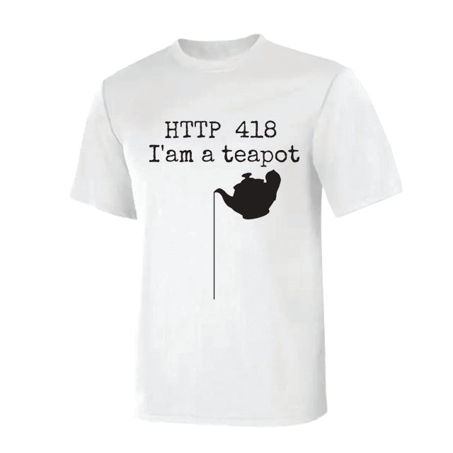 "HTTP 418 Error" - T-Shirt For Geeks