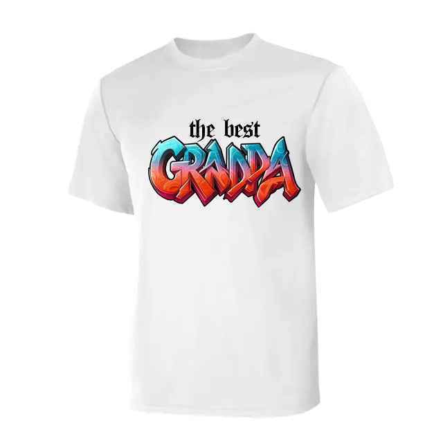 The Best Grandpa Graffiti T-shirt, gift for Grandfather