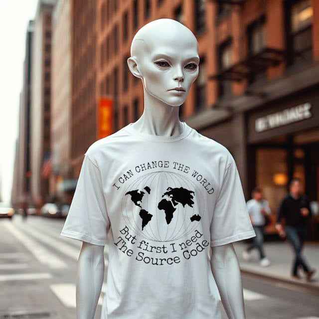 "I Can Change The World" - Funny T-Shirt