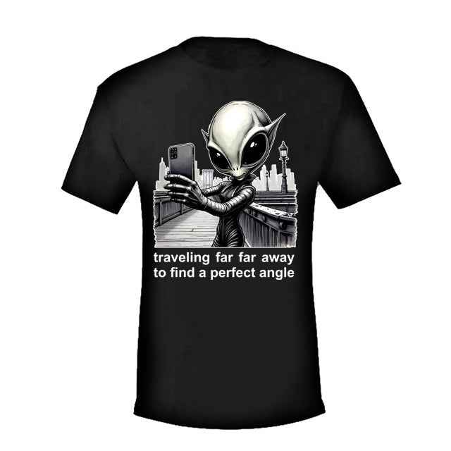 "Photographer from far far away" - T-Shirt for photographer