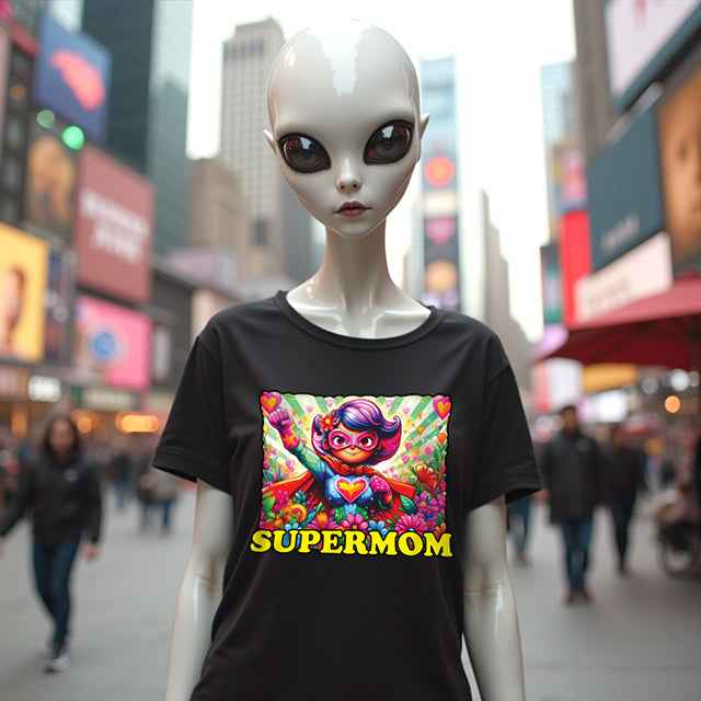 Supermom T-Shirt - Gift For The Best Mom Ever