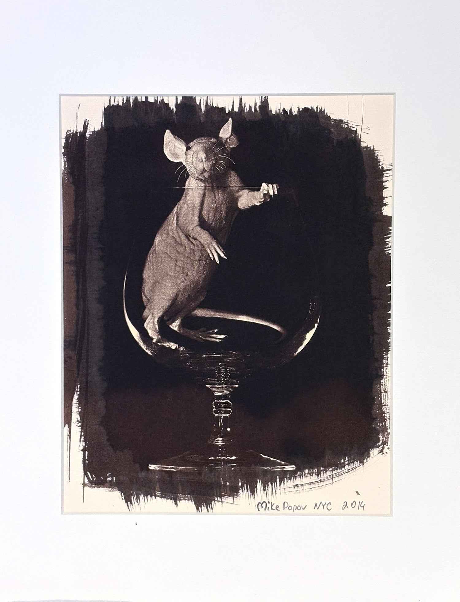 "Exquisite Taste" Original Van Dyke Photoprint
