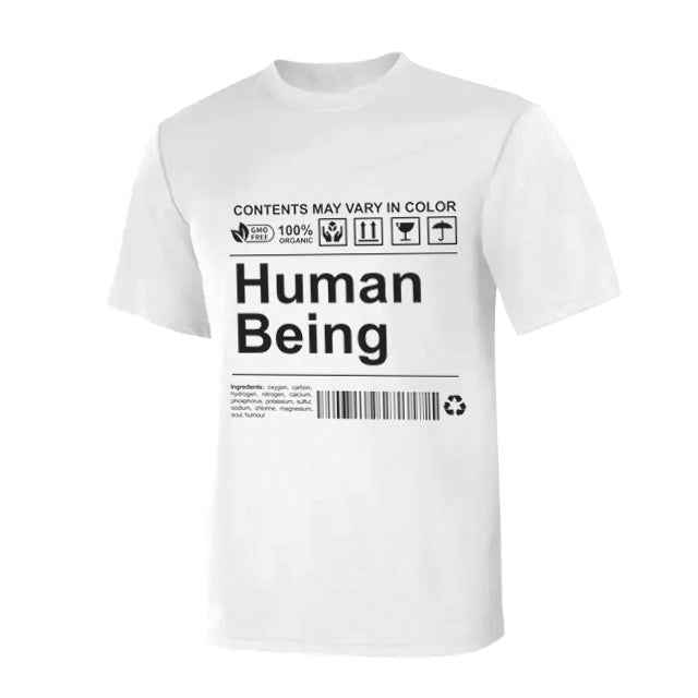 "Human being" - Funny T-Shirt