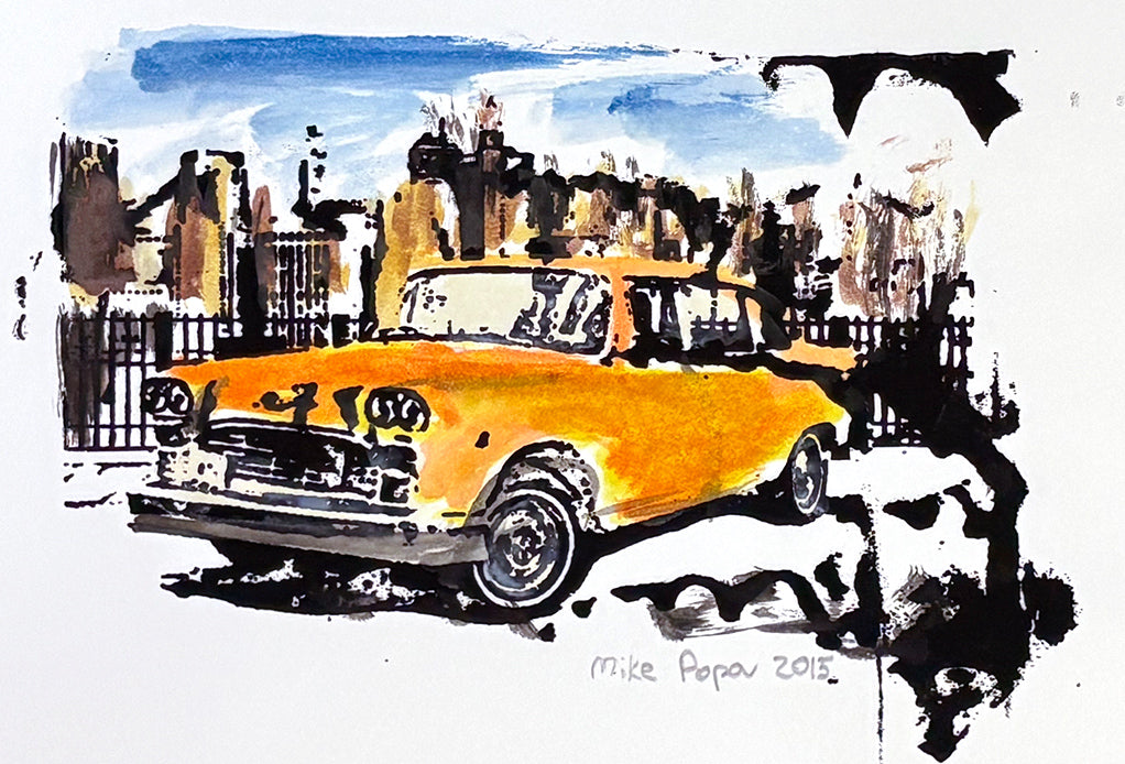 Original Painting "Oldtimer"