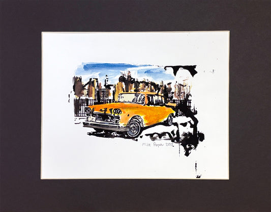 Original Painting "Oldtimer"