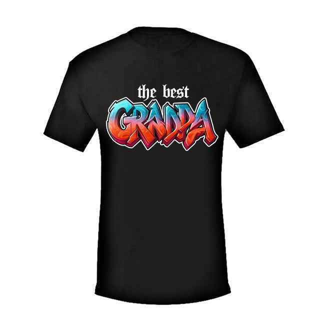 The Best Grandpa Graffiti T-shirt, gift for Grandfather