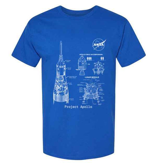 Space Shuttle Orbiter Blueprint Tee  - Orbital Blueprints Collection