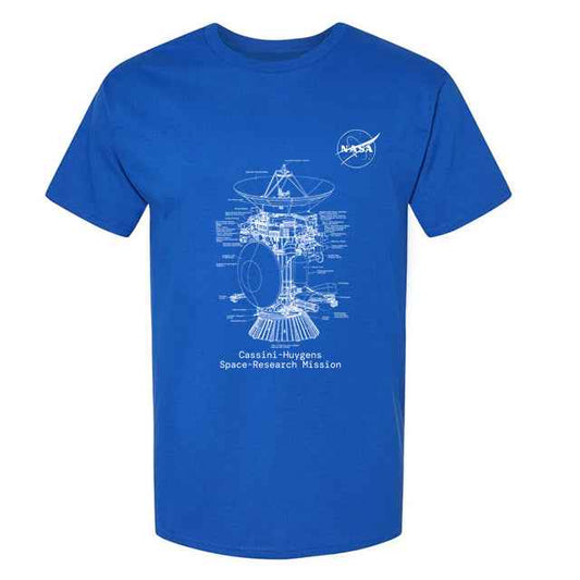 Project Apollo Blueprint Tee - Orbital Blueprints Collection