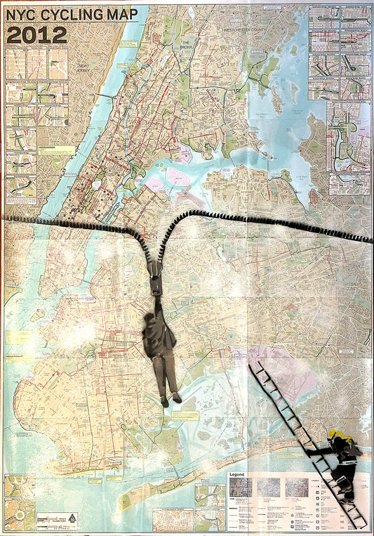 Original Street Art Poster "Hang In There"