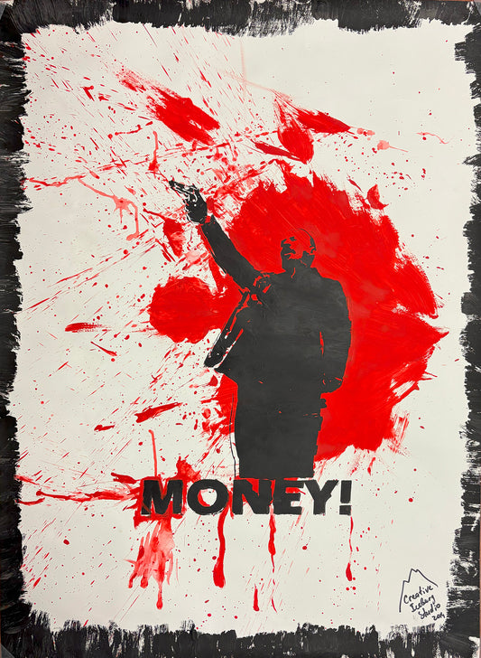 Original art "Bloody communism dream"