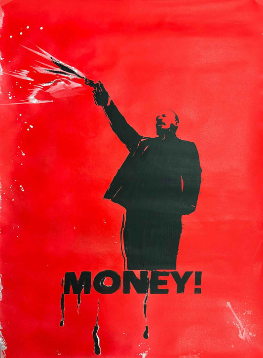 Original art "Red communism dream"
