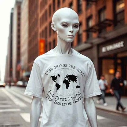 "I Can Change The World" - Funny T-Shirt